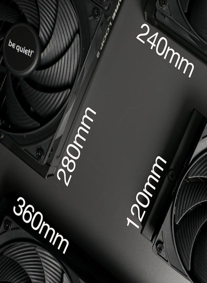 be quiet! Pure Loop 2 240mm | All in One Water Cooling System | Intel 1700 1200 1150 1151 1155 | AM5 AM4 | BW017 - Image 4